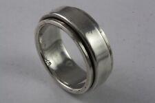 BANDRING  DREHBAR DREHRING BIKER 925 ECHT SILBER SILBERRING / 322