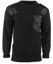 BUNDESWEHR PULLOVER schwarz BW