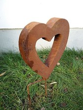 Edelrost Gartenstecker,Rost