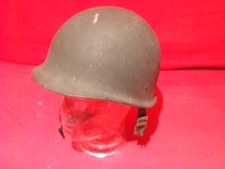 Alter Bundeswehr Stahlhelm, komplett, Größe: 53-55, VDN 3/63 (1963), gebr.
