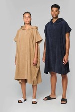 Unisex-Frottee-Poncho mit