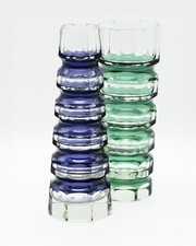 Block Vase Duo Ilm-Kristall