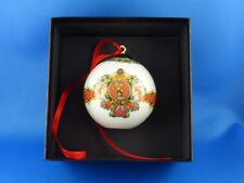 Porzellan Weihnachtskugel Rosenthal Studio Linie Versace Le Roi Soleil