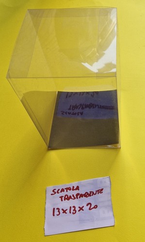 Transparente boxen 13 x - 13,