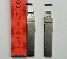 2x Ersatz Schlüsselrohling