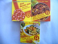 Maggi Minikochbücher Band 12, 13 und 14 neuwertig