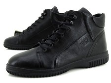 ECCO SOFT Schuhe Shoes Damen Stiefel Stiefeletten Boots Gr. 39 Schwarz Leder NEU