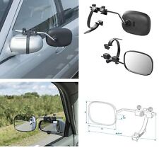 Caravanspiegel E57 Flach PKW Spiegel Universal Wohnwagenspiegel Aufsetzspiegel