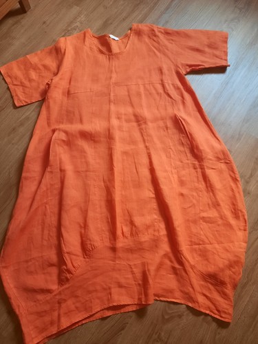 Lagenlook kleid leinen - kleid,