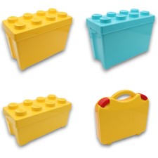 LEGO Box Aufbewahrung - Aufbewahrungsbox mit Deckel - versch. Größen - NEU