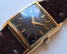 Vintage Certina Rechteck Gold