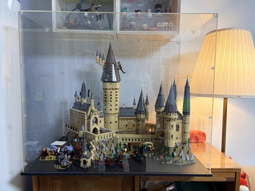 Transparenter acryl vitrine - transparenter,