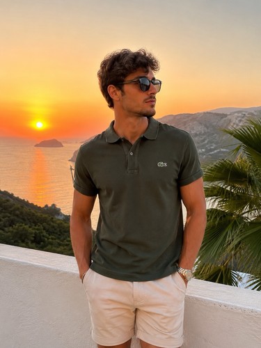 Lacoste herren polo - slim, fit