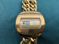 Preziosa Digital Automatic | Scheibenuhr Jump Hour | Kal. Förster FB 221 | läuft