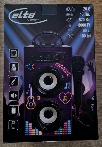 Tragbare karaoke box von - tragbare,