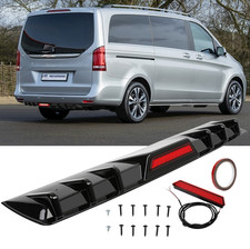 Schwarz Glänzend Heckdiffusor