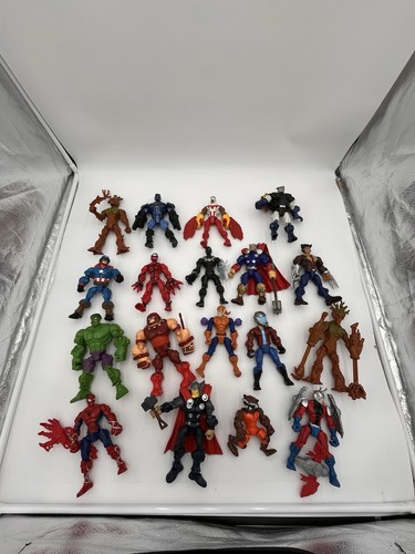 18x marvel action figuren - 18x,