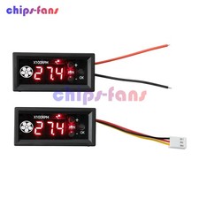 DC 12V 3A 4-Draht PWM Lüfter Temperaturregelung Drehzahlregler Digitalanzeige