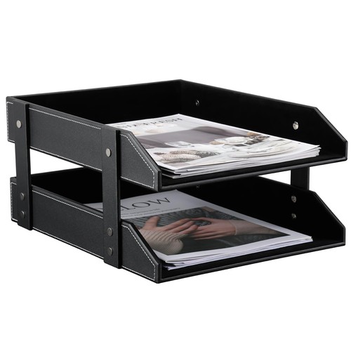 Briefablage leder - a4,