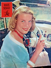 altes Modeheft Für Sie  von  1958  + Schnittmuster, tolle Sommerkleider