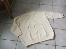 Raffinierter  Cut Out  Pullover * Plusgröße * Gr. XXL * V-Ausschnitt * beige