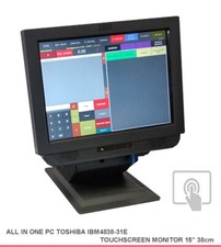 Desktop PC und Touch Monitor