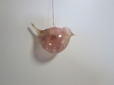 Lauscha Glasvogel mundgeblasen, Handarbeit, Vogel aus Glas, Glaskunst,