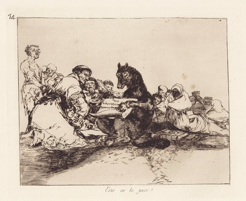 Francisco goya plate 74 - goya,