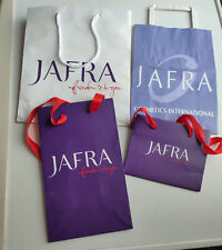 Jafra Geschenktaschen Papiertüten Tragetaschen Tüten Beutel 4 Stck. verschiedene