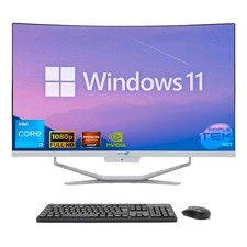 All IN One 27 " FHD Gebogen i3 6° Gen. RAM 64 GB SSD 4TB Gpu GTX 1660 Win 10 PC