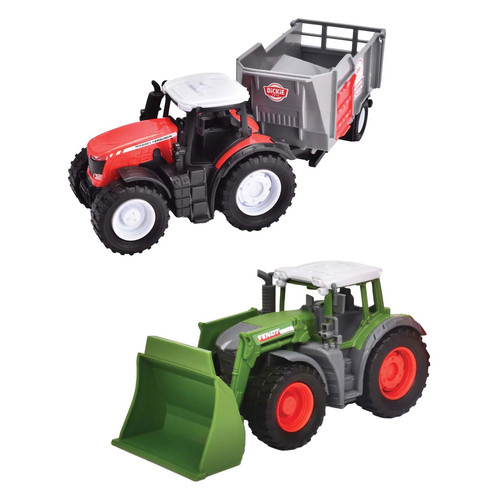Dickie farm set traktoren - dickie,