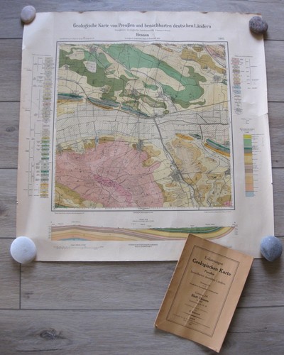Geologische karte von preußen - geologische,