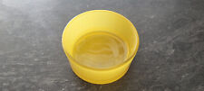 1 MAXI TEELICHTGLAS VON  MÜLLER - FARBE GELB - GR. CA.: 3,5 X 7 CM