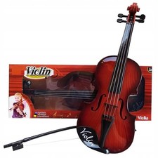 Geige fur Kinder Spielzeuggeige mit Bogen Realistische Kunststoff Violine