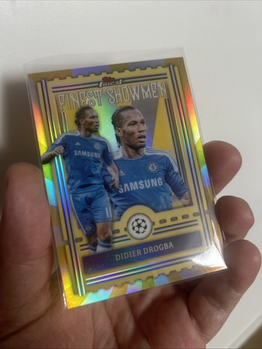 Topps finest showmen didier - topps,
