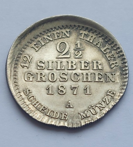 Preußen 2 silbergroschen - 1/2,