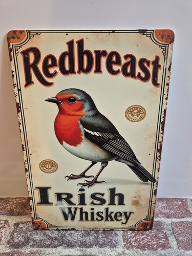 Redbreast irish whiskey - redbreast, schild