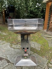 Barbecook Edelstahl-Säulengrill – Holzkohle