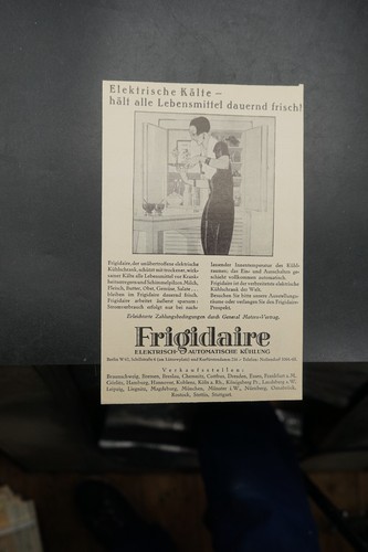 Werbung frigidaire - werbung,