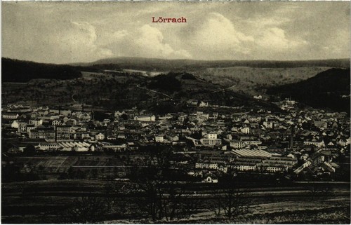Cpa lorrach totalansicht - lorrach,