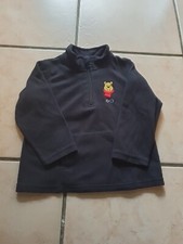 schöner Fleece Pulli Winnie Pooh *Disney* Gr. 86/92 schwarz ⚫️