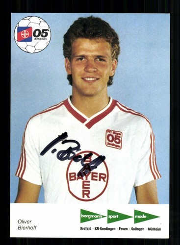 Oliver bierhoff autogrammkarte - bierhoff,