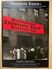Entartete Kunst – Ausstellung 1997-1998 – Plakat DIN A 1