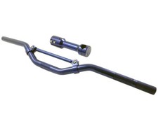 Downhill Lenker + Aufnahme Blau für YAMAHA AEROX MBK NITRO 50 ROLLER