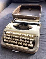 Princess 100 Schreibmaschine mit Koffer | Retro Selten Vintage | gebraucht