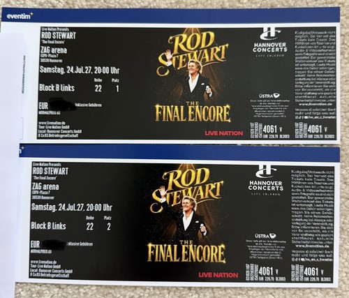 Top sitzplatztickets rod - top, f