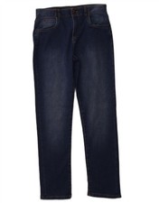 LEE Damen Straight Jeans W29 L29 Blau Baumwolle BT09