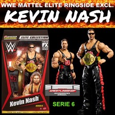 WWE MATTEL ELITE RINGSIDE EXCLUSIVE KEVIN NASH WRESTLING FIGUR SERIE 6 nWo WCW