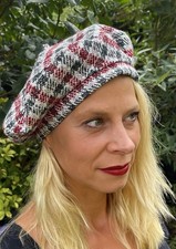 11. Boucle Baskenmütze Beret aus Original Material Gucci Gr. 57 / 58 cm