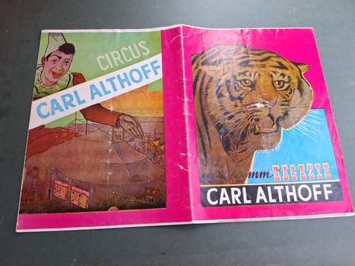 1962 programm circus - 1962, carl